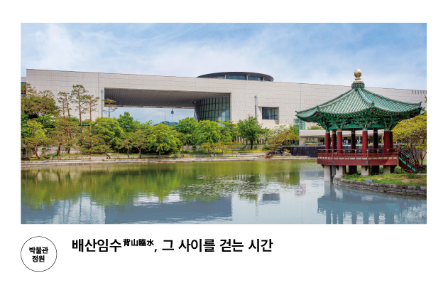 [박물관 정원] 배산임수, 그 사이를 걷는 시간